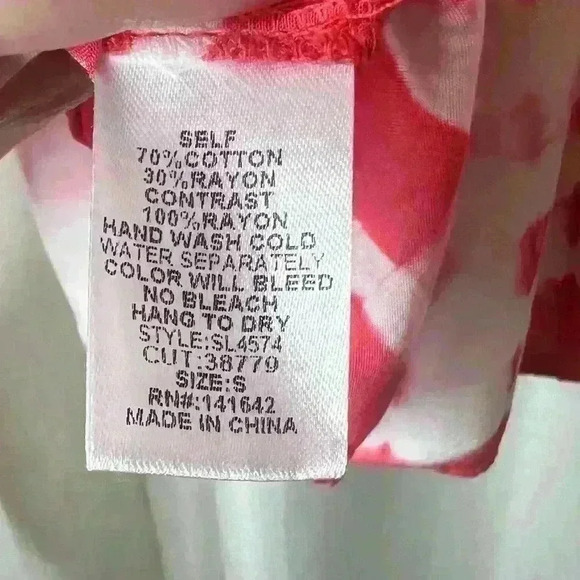 Anthropologie She + Sky Sleeveless Flowy Top Size Small - Picture 5 of 5